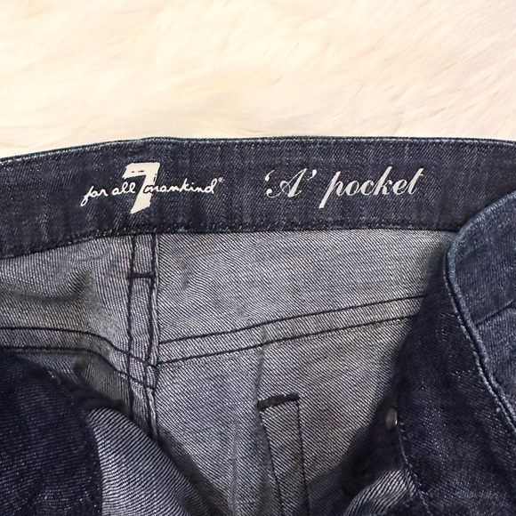 7 For All Mankind ‘A’ Pocket Jeans Size 27 - Picture 7 of 11